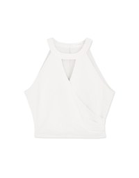 Cut-Out Shoulder And Neck Cutout Vest