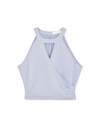 Cut-Out Shoulder And Neck Cutout Vest