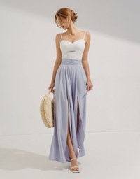 Hollow Shape Tank Top(With Padding)