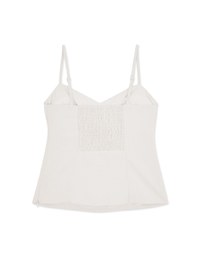 Hollow Shape Tank Top(With Padding)