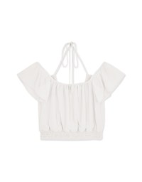 Chiffon Hollow Tie Top