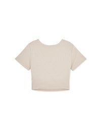 Fantastially Busty Short-Sleeved Bra Top