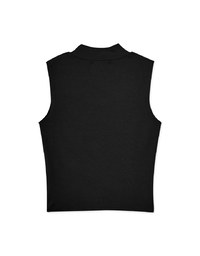 Silky Cooling Turtleneck Basic Tank Top Modal Fabric