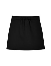 Trendy Gold Chain A-Line Skorts