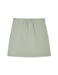 Trendy Gold Chain A-Line Skorts