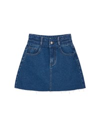 High WaistedDenim Jeans Skirt