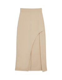 AIRY HOURGLASSK-Pop Long Slit Skirt