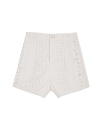 Lace Elastic A-Line Shorts