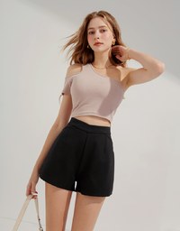 Wide Waist Shorts