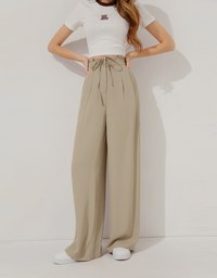 Hollow Tie Suit Pants