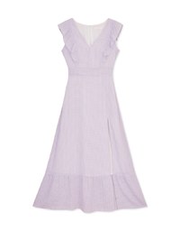 V Neck Fishtail Long Dress