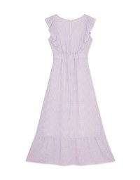 V Neck Fishtail Long Dress