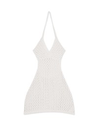 【Beach Cover】 Knit Bikini Cover Up Beach Dress
