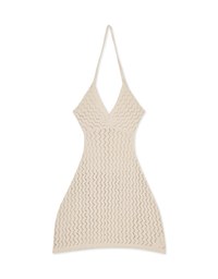【Beach Cover】 Knit Bikini Cover Up Beach Dress