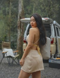 【Beach Cover】 Knit Bikini Cover Up Beach Dress