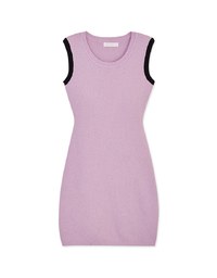 Cutout Waist Knit Dress