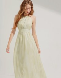 Halter Tie-Dye Long Dress