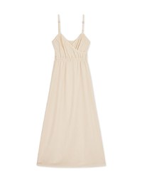 2WAY Thin Strap Button Up Maxi Dress