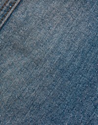Denim Jeans Flat Cut Mini Dress