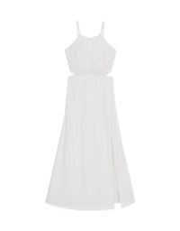 Halter Bra Padded Maxi Dinner Dress