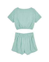 Embroidered Lace Vacation Setwear