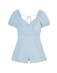 V-NECK Lace Jumpsuit