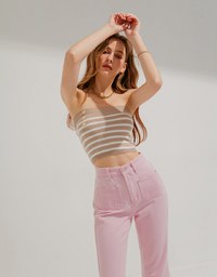 Striped Tube Top