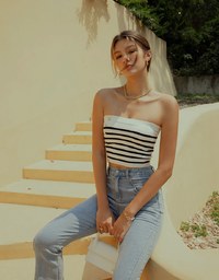 Striped Tube Top