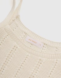 Knit Crop Tank Top