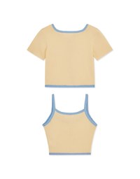 Two-Piece Knit Top