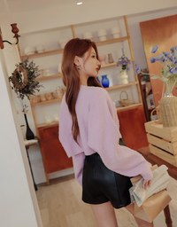 Square Neck Wide Shoulder Knit Vest