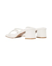 Minimalist Thin Strap Mid-Heel Sandals