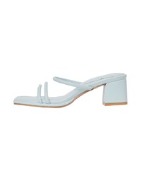 Minimalist Thin Strap Mid-Heel Sandals