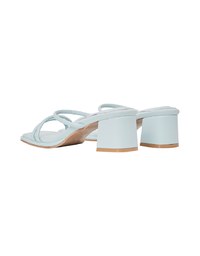 Minimalist Thin Strap Mid-Heel Sandals