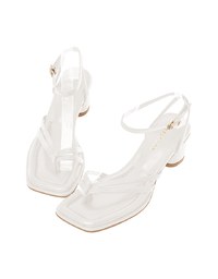 Strap Wrap Mid-Heel Sandals