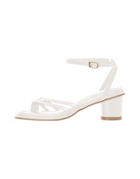 Strap Wrap Mid-Heel Sandals