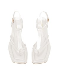 Strap Wrap Mid-Heel Sandals