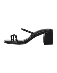 Minimalist Strap Mid-Heel Sandals