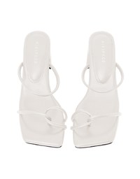 Minimalist Strap Mid-Heel Sandals