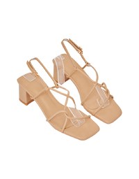 Strap Mid-Heel Sandals