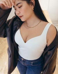 The Ultimate Push- Up Wide Strap Bra Top