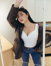 The Ultimate Push- Up Wide Strap Bra Top