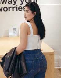 The Ultimate Push- Up Wide Strap Bra Top