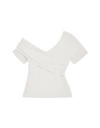 Off-Shoulder Scratch Top