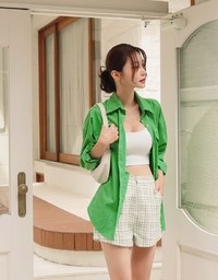 Knit Crop Vest (With Padding)