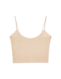 Knit Crop Vest (With Padding)