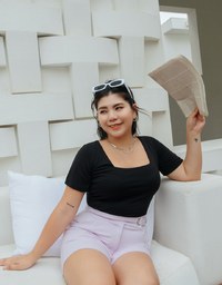 Breezy Cooling Side Scrunch Top