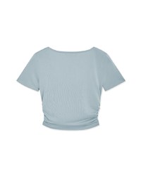 Breezy Cooling Side Scrunch Top