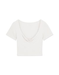 Knot Front Knit Top