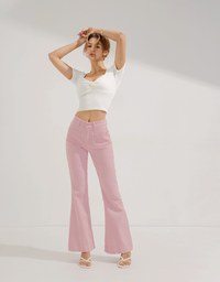 Knot Front Knit Top